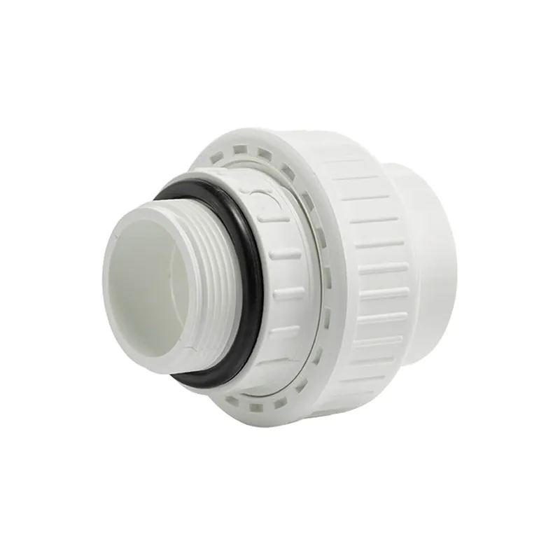 Neue Kollektion IBG PVC Übergangsverschraubung weiss