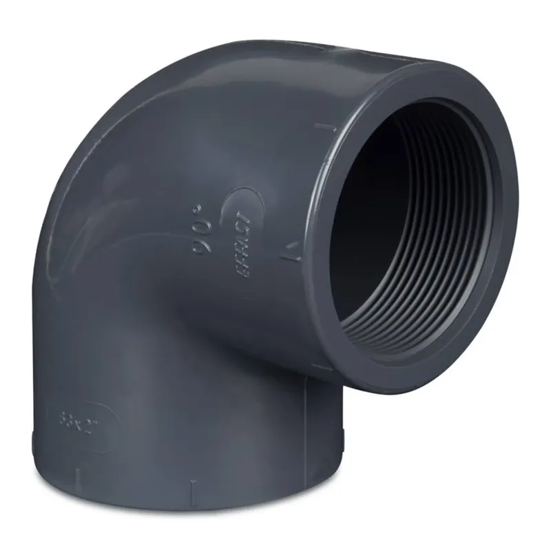 Direkt Vom Hersteller PVC Rohr Winkel 90° mit Innengewinde