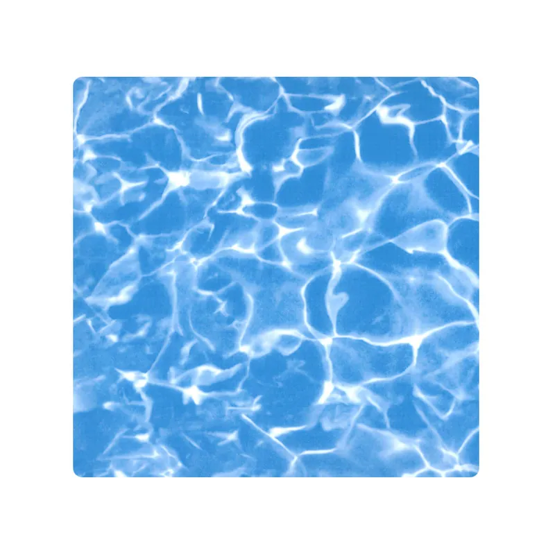 Abverkauf Schwimmbadfolie deluxe Marmor blau