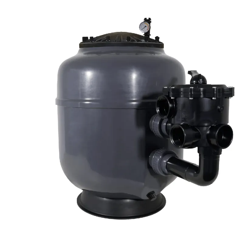 Sofort Bestellen Peraqua Polyester-Filter Bregenz 3 Side Mount mit 6-Wege-Ventil und schwarzem Deckel