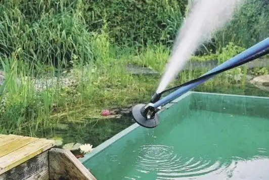 Finale Aktion Arnold Sedimentsauger Schwimmteichreiniger