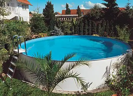 Schnäppchen Sunny Pool Komplett Becken Rund D 500 cm H 150 cm deluxe
