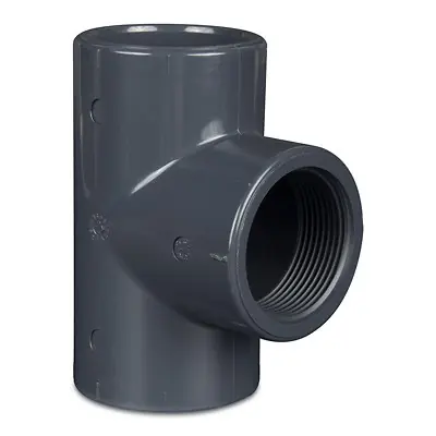 Top-Seller PVC Rohr T Stück 90° mit Innengewinde