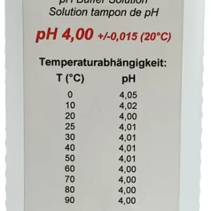 Pufferlösung pH 4 Markenprodukt