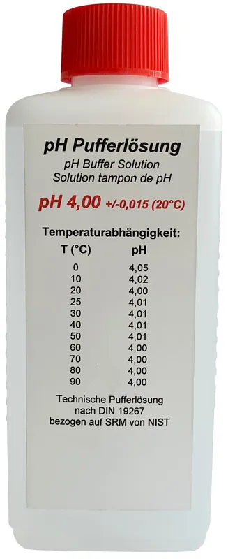 Pufferlösung pH 4 Markenprodukt