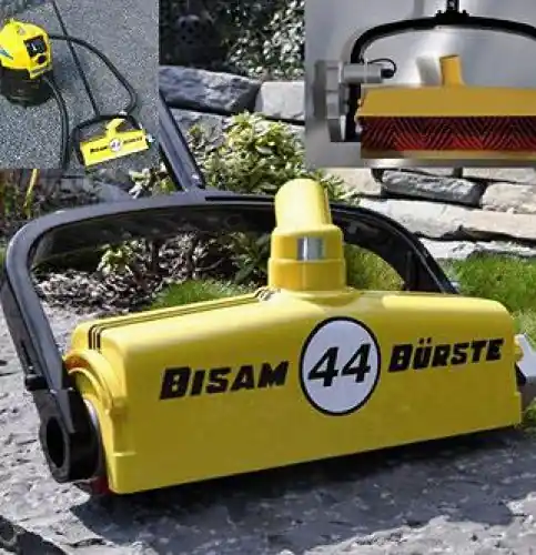 Sichere Zahlung BISAM Rotations-Saug-Bürste für Teichschlammsauger