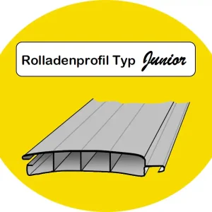 Rabatt Rolladenprofil Junior per m²