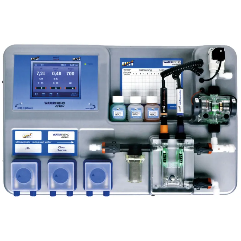 Echt Dosieranlage osf Waterfriend exclusiv Chlor (MRD-3) 2 Dosierpumpen