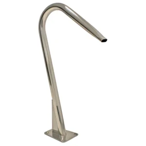 Schwallrohr d=43 mm Edelstahl V4A, vierstrahlig Top-Preis