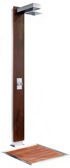 Bestseller Dusche Pluvium mit Rost