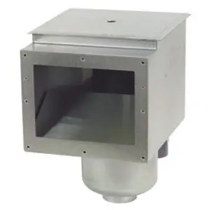 Markenware A101 Edelstahl Oberflächenabsauger Skimmer V4A