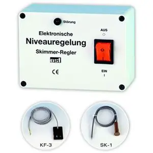 Skimmerregler mit Anlegefühler KF-3 und Magnetventil Preisknaller
