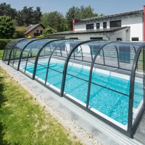 Abverkauf novacomet Harmonie Poolüberdachung