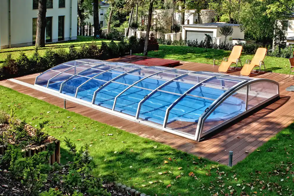 Online Kaufen novacomet Visual Schwimmbadüberdachung