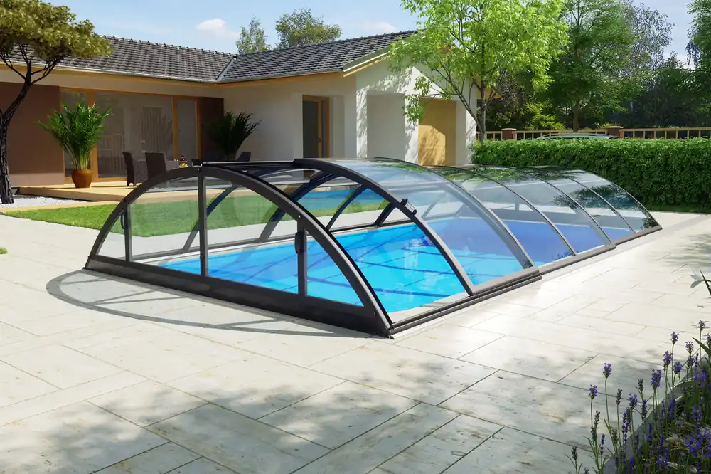 Pool Überdachung Klasik Clear A Neu Im Sortiment