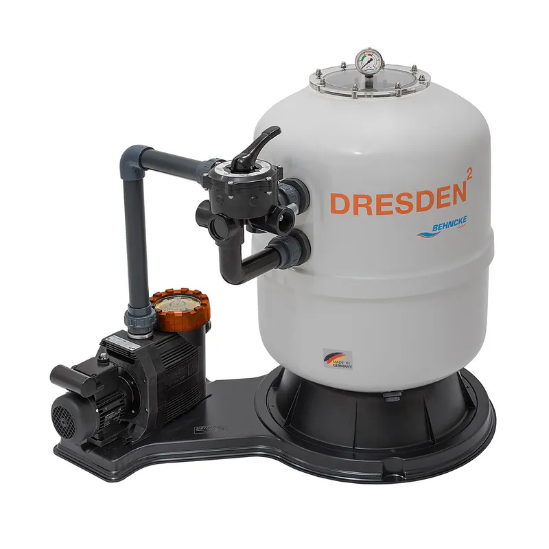 Behncke Sandfilteranlage Dresden mit 6-Wegeventil, 500 mm, Deluxe 11 400 V Preisknaller