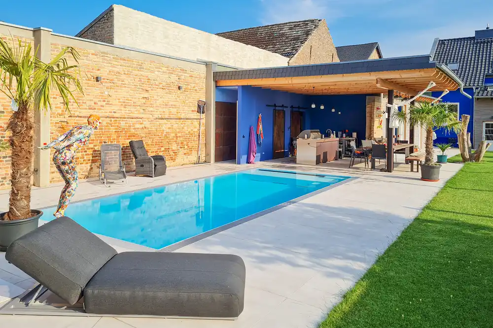 Meistverkauft Überlaufbecken Elite Pro PP Plus Schwimmbecken 3x5 m