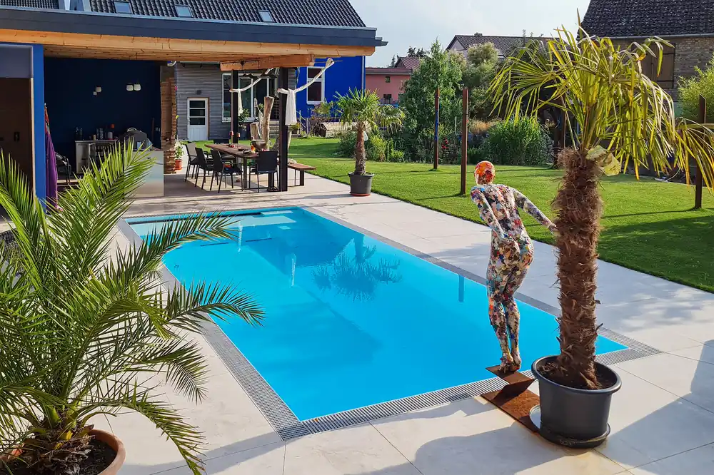 Günstig Überlaufbecken Elite Pro PP Schwimmbecken 3,3x5 m
