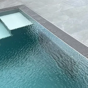 Nur Für Kurze Zeit PP Becken Überlaufpool Elite Pro 3,3x8 m