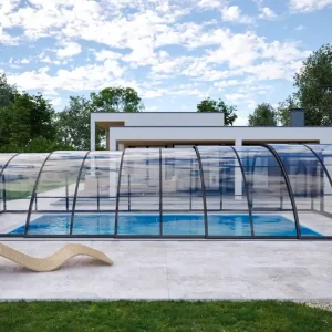 Albixon Monaco Future Poolüberdachung Clear Abverkauf