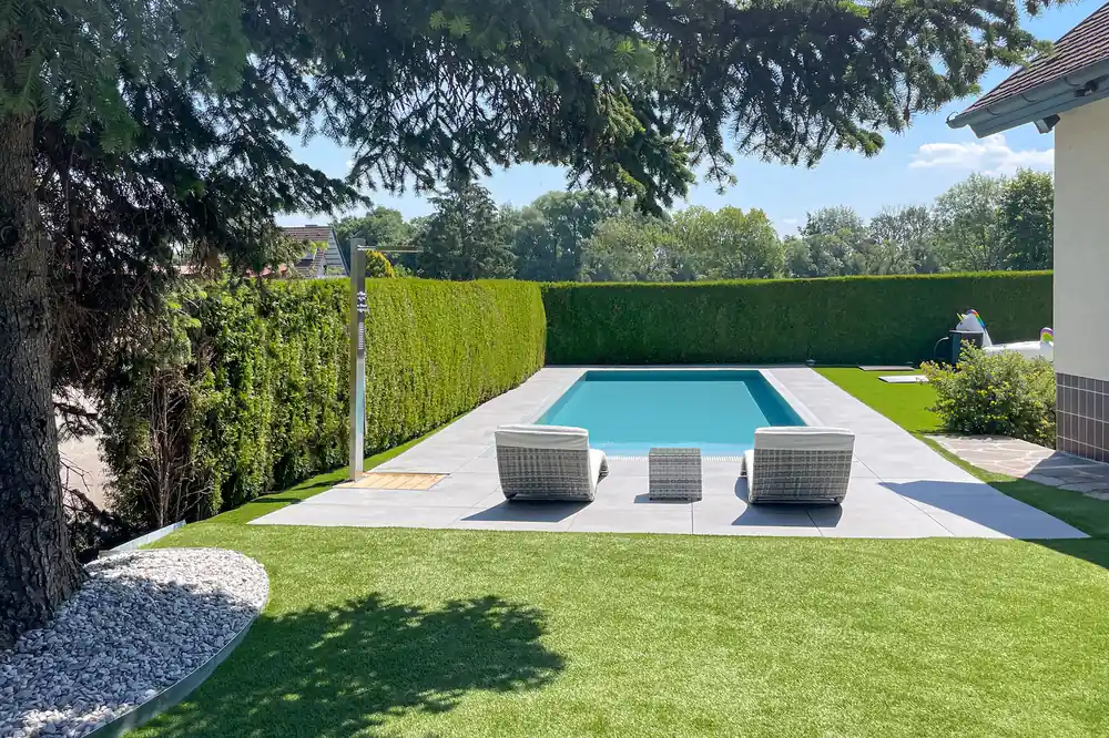 PP Infinitypool Elite Pro 3,3x7m mit Technik Echt