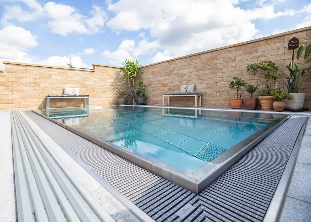 Edelstahlpool Überlauf Pool Expert 3x6x1,34 m Sale