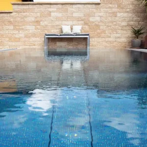 Edelstahl Pool Fertigbecken Überlaufpool Expert 3,3x7x1,34 m Rabatt