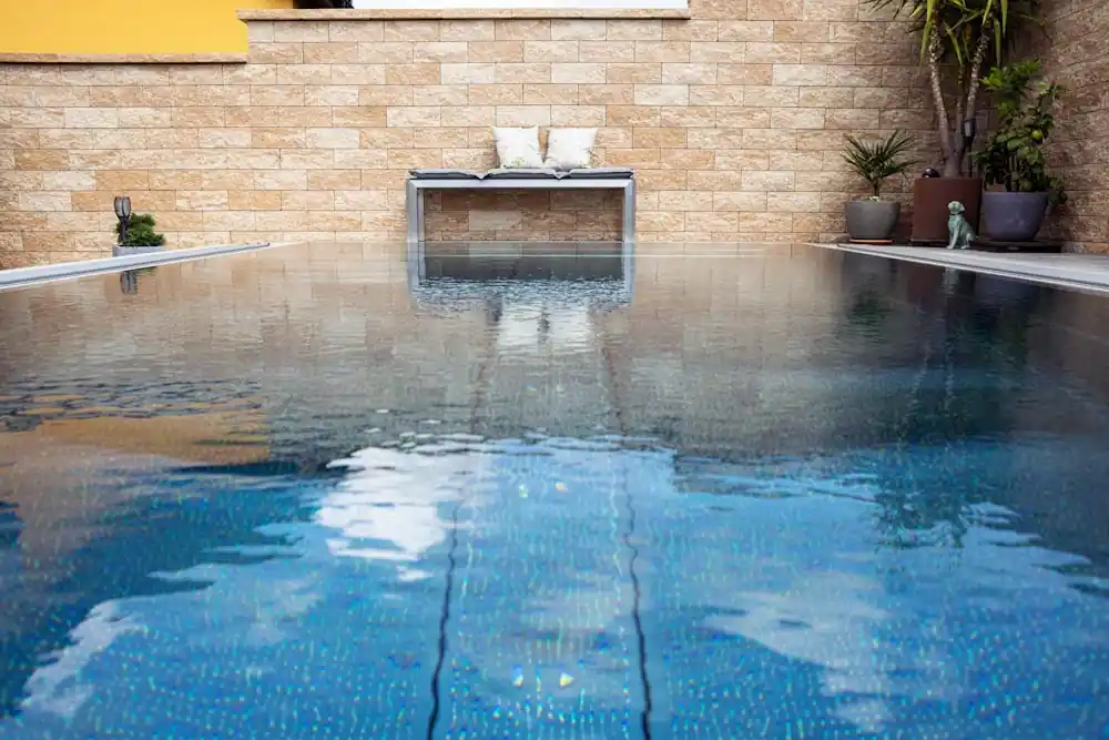Edelstahl Pool Fertigbecken Überlaufpool Expert 3,3x7x1,34 m Rabatt