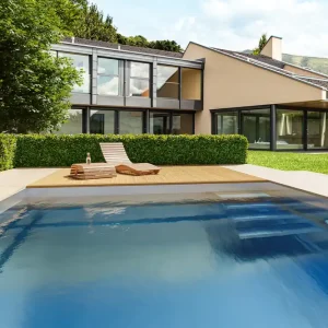 Echt Edelstahlpool kaufen Skimmerpool Profi 3,5x9x1,5 m