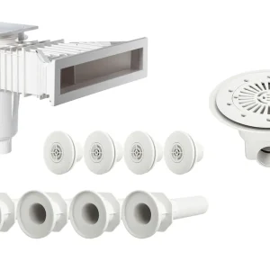 Schneller Versand Astralpool Kunststoff-Einbauteileset Slim für Pools bis 3,5x7 m