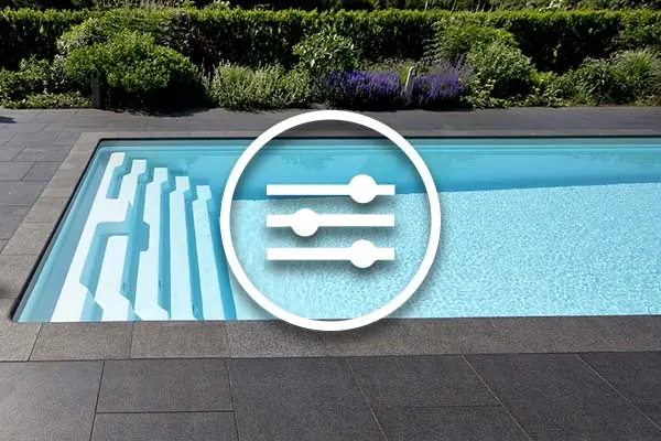 Sofort Bestellen Konfigurator Polyfaser GFK Pool