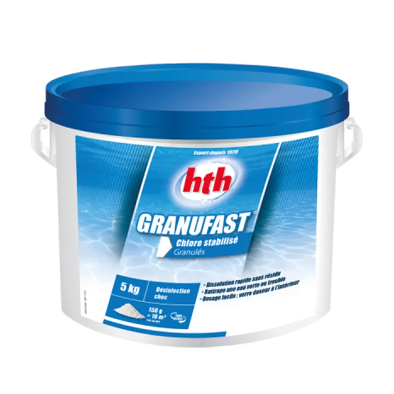 Letzte Chance HTH Shock Chlor Granulat Granufast 5 kg