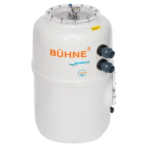 Expressversand Behncke Filterkessel Bühne mit Besgo Stangenventil, 500 mm