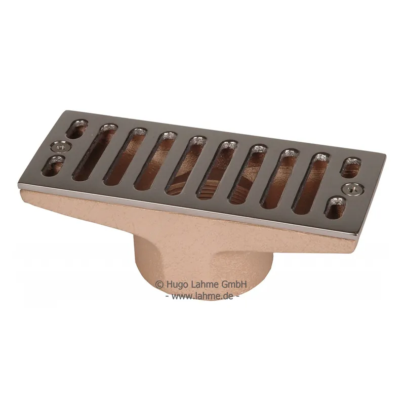 Lahme Rinnenablauf Bronze, 160 x 65 mm Heißes Angebot