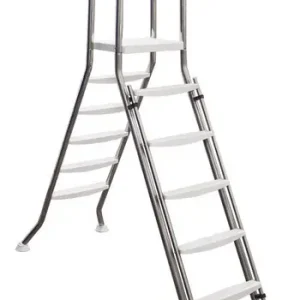 Highlight DIN Sicherheits-Hochbeckenleiter 2 x 3 Stufen, bis 1,20 m