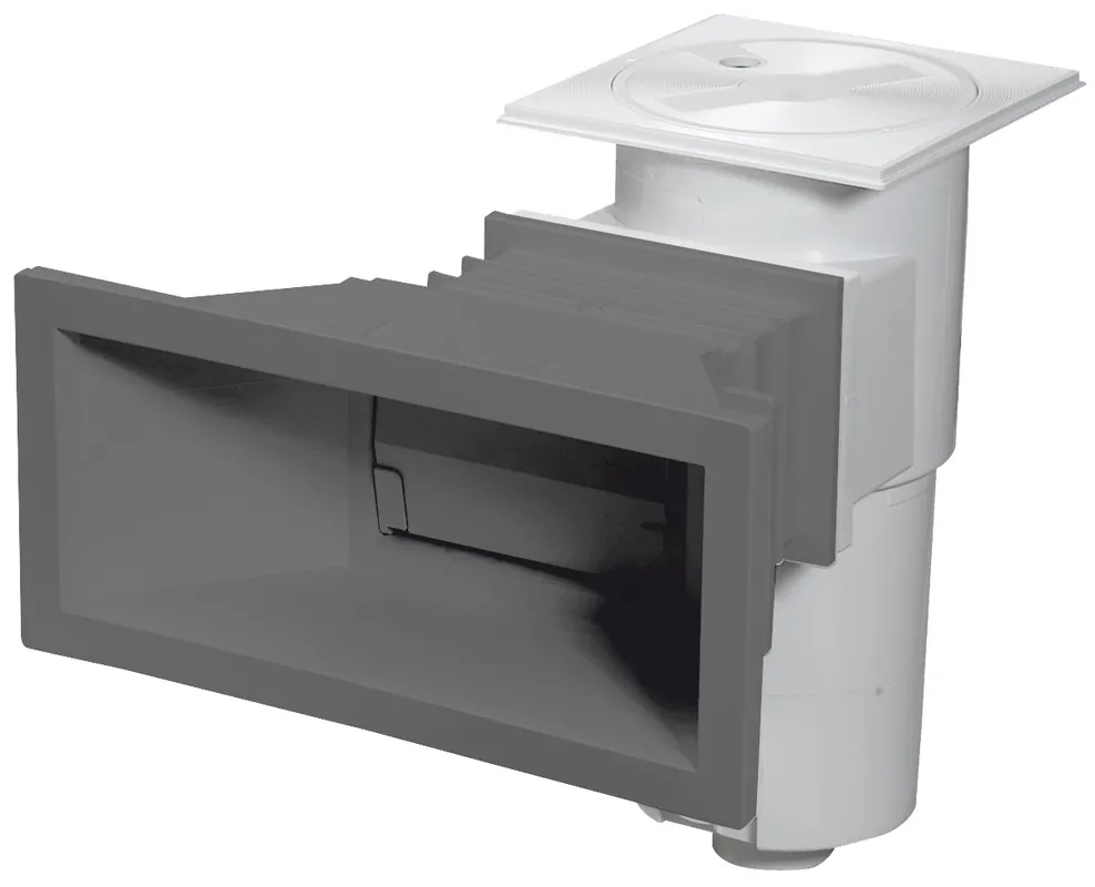 Aquareva Skimmer SL119 farbig große Saugöffnung verlängert Dunkelgrau Preisknaller