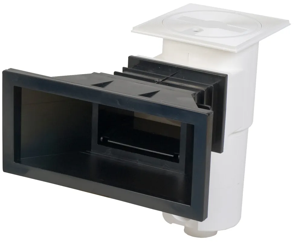 Aquareva Skimmer SL119 farbig große Saugöffnung verlängert Schwarz Sichere Zahlung