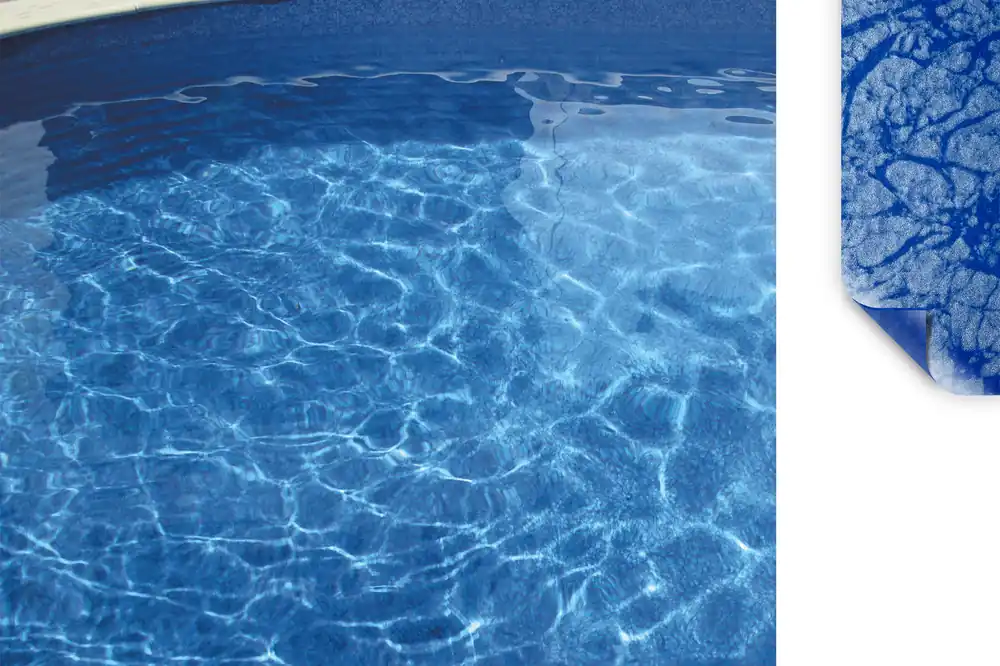 Markenware ELBE Pearl Schwimmbadfolie Blue Pearl, 25,00 m