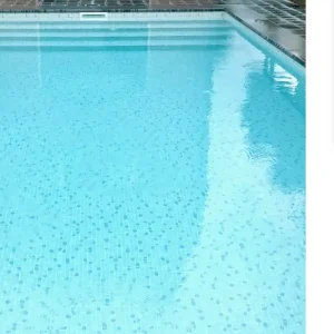 Neu ELBE Supra Print Schwimmbadfolie Mosaik Grau, 25,00 m