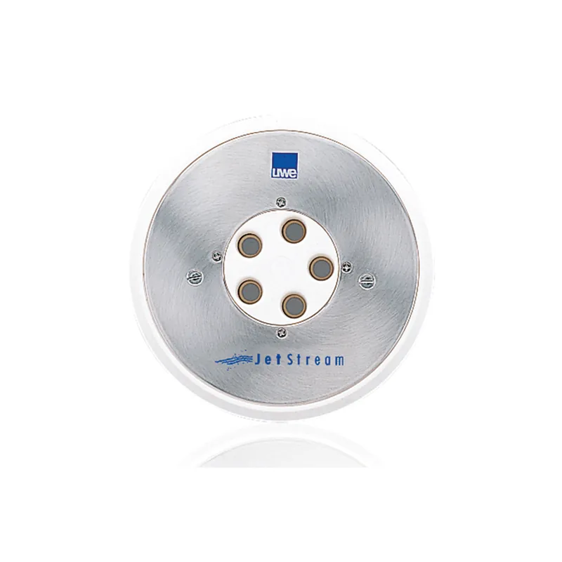 UWE Jetstream LIDO Massageanlage 3,5kW 400V, Edelstahlblende rund Letzte Chance