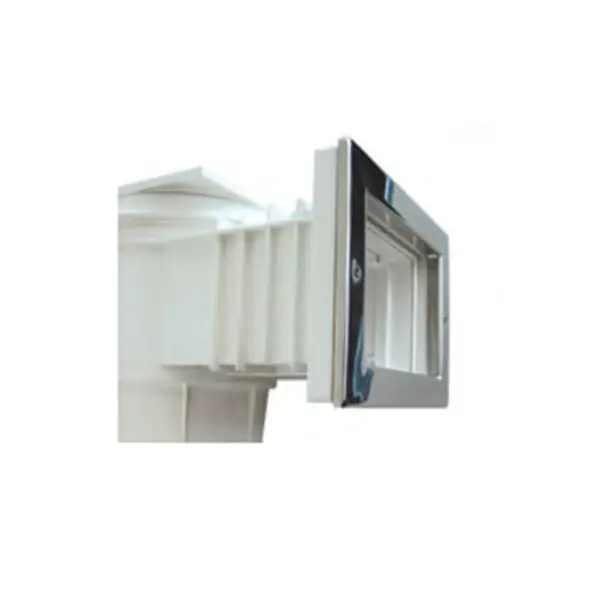 Edelstahlblende für Skimmer 15l und 17,5l für Folienbecken V-170/13 Schneller Versand