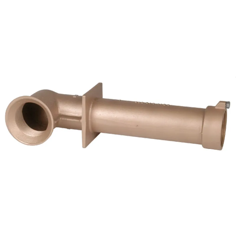 Preis Gesenkt Lahme Wanddurchführung G2 IG x G2 IG 90°, Fliesenbecken, 300 mm, Bronze