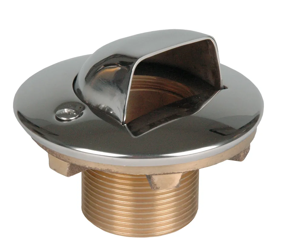 Preisreduziert Lahme Einlaufmuschel 1 1/2" AG, Folienbecken mit Flansch (auch Beton), 40 mm, Bronze