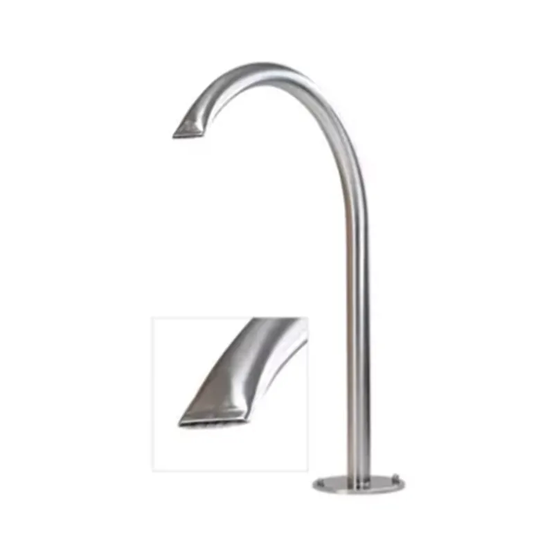 Markenprodukt Lahme Wasserkanonen Midi V4A Bronze, Flachstrahl