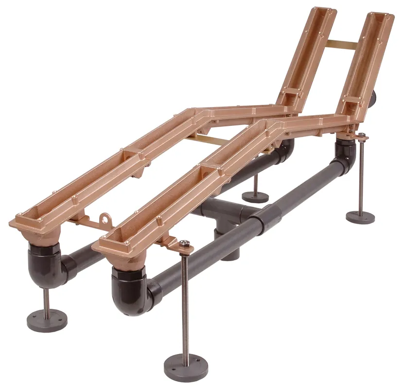 Jetzt Bestellen Lahme Luftsprudelliege Anschlusssatz Folienbecken mit Flansch (auch Beton), 3-fach