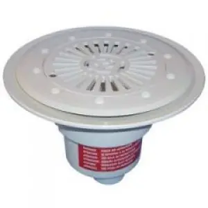 Bodenablauf spezial d=292 mm mit flachem Antiwirbeldeckel 													 																																																																																											Sichtbeton-/Fliesenbecken Sale