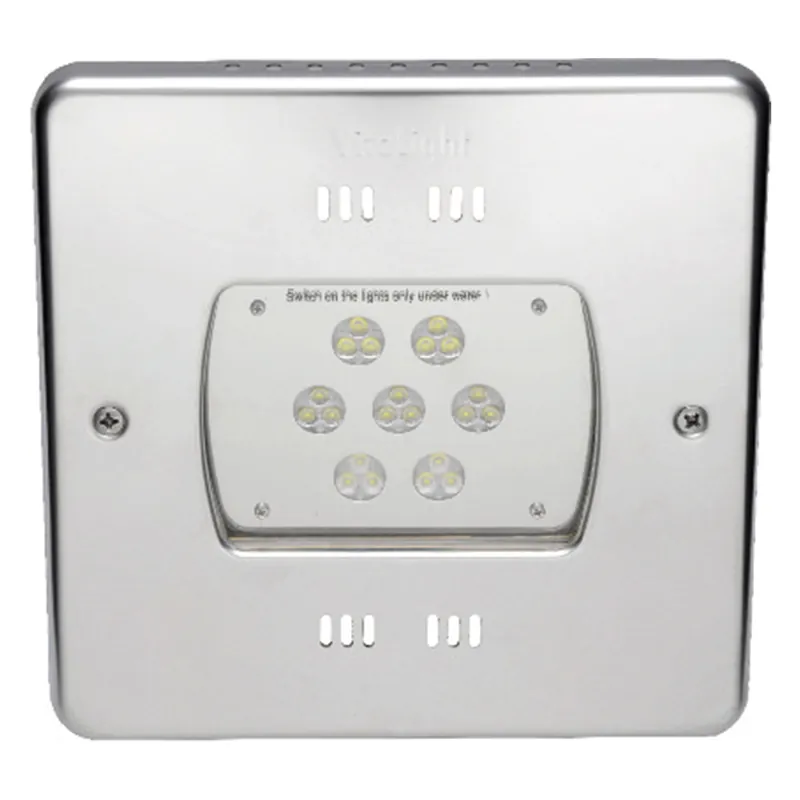 Beliebt Lahme VitaLight 24V DC Power LED 2.0 UWS-Einsatz d=270mm quadratisch, Kaltweiß, Rotguß, 21 Power Leds