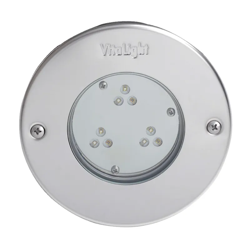 Nur Heute Lahme VitaLight 24V DC Power LED 2.0 UWS-Einsatz d=146/150mm rund, RGB (mehrfarbig), Bronze, 9 Power Leds