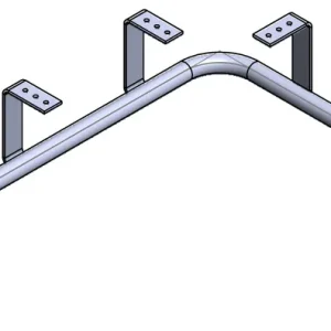 Ausverkauf Rohrbahn Jäger PRO 250 11 cm, 800 x 1500 mm, links gekurvt