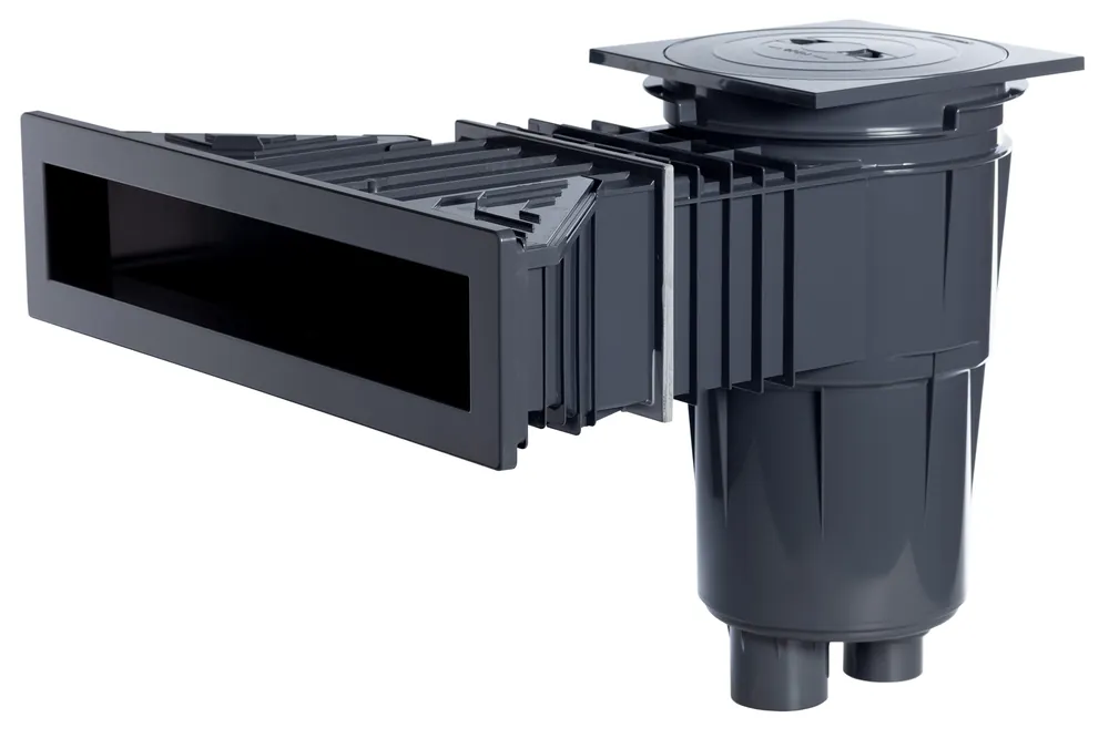 Preiswert Astralpool Kunststoff Skimmer 17,5 Slim Folienbecken Anthrazit (RAL7016)